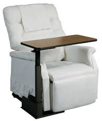 Swivel Table Top For Recliner Couch Lift Chair Height Adjustable Right Side Ebay Over Chair Table Lift Chair Recliners Lift Chairs