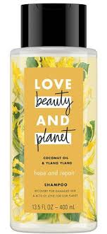 Love Beauty And Planet Shampoo Hope And Repair Coconut Oil Ylang Ylang 13 5 Fl Oz Beauty Planet Repair Shampoo Coconut Oil For Skin