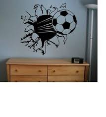 Add shelves, rugs, wall art and more to their space to make your home look rejuvenated and lively. Soccer Ball Sticker Decal Kids Room Decor Sports Football Large Bedroom Wall Big Ebay