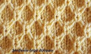 Petek Orgu Surekli Ilmek Degistirilmesi Nedeniyle Biraz Zor Orulur Bugunku Anlatacagim Yalanci Petek Orgu Modelini Daha Kolay Olusu Orgu Orgu Modelleri Petek