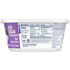 Cool Whip Sugar Free Whipped Topping, 8 oz