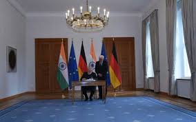 Er war von 2005 bis 2009 (kabinett merkel i) und von 2013 bis 2017 (kabinett merkel iii) bundesminister des auswärtigen. Narendra Modi Meets German President Frank Walter Steinmeier Indiablooms First Portal On Digital News Management