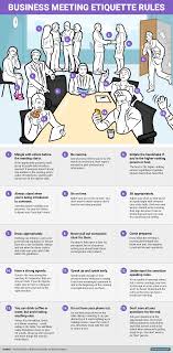 Meeting Etiquette Rules Every Professional Should Know Business Insider Business Etiquette Etiquette And Manners Professional Etiquette