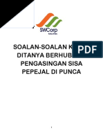 Ia merujuk kepada pengurangan kuantiti sisa yang dijana di punca, dengan mengurangkan jumlah produk dan jenis produk yang digunakan. Faq 18ogos
