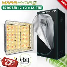 Mars Hydro Rsd152160062 Mars Hydro Ts 600w Led Grow Light Full Spectrum 2 X 2 Indoor Tent Flower Kits