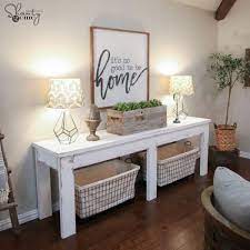 20 Amazing Diy Console Tables Farmhouse Console Table Cheap Home Decor Home Decor