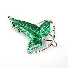 lotr leaf brooch