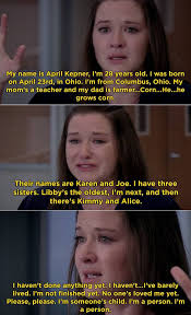 When She Gave This Heartbreaking Monologue About Herself When There Was A Shooter In The Hospital Greys Anatomy April Greys Anatomy Anatomy