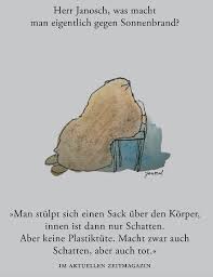 Herr Janosch Was Macht Man Eigentlich Gegen Sonnenbrand Herr Janosch Janosch Herrin
