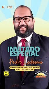 Este lunes 12 de febrero nos acompaña:, Pedro Ledesma ( @ledesmadiputado) ,  Candidato a Diputado Santo Domingo Norte y Vocero del PRD., Sintoniza en  @supercanalcaribe , #abriendolamañana ...