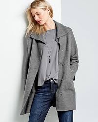 Lined with an inner pocket. Eileen Fisher Boiled Wool High Collar Coat Garnet Hill Boiled Wool Coat Boiled Wool Boiled Wool Jacket