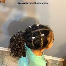 3 friends catching popcorn with the. Mixed Girl Hairstyles A Cute Easy Style For Biracial Curly Hair Tutorial