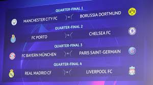 Hasil tersebut membuat thomas tchel semakin percaya diri menuju final liga champions 2021 yang tinggal hitungan hari lagi. Champions League And Europa League Draws Quarter And Semi Final Pairings As Com