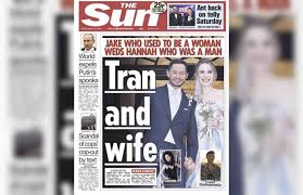 Join carl and 9 supporters today. The Sun S Front Page Attacks Trans Couple On Their Wedding Day