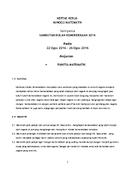 Pada hari ini, cikgu press ingin berkongsi kertas kerja sambutan bulan kemerdekaan di peringkat sekolah untuk rujukan semua guru. Doc Kertas Kerja Bulan Panitia Norhafizam Zawawi Academia Edu