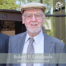 Happy birthday to Robert P. Langlands! He's 88 today. He has been awarded  the Shaw Prize, the Wolf Prize and the Abel Prize in 2018 for “his  visionary program connecting representation theory