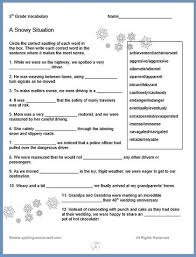 Free interactive exercises to practice online or download as pdf to print. 5th Grade Vocabulary Worksheets