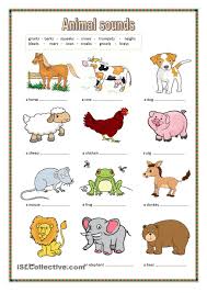 Animals Pictures And Their Sounds A Selection Of Pins