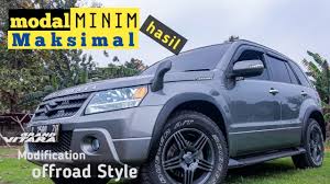 Dimana ban motor ini dirancang secara khusus untuk moto tipe cruising. Custom Offroad Style Grand Vitara Modif Offroad Youtube