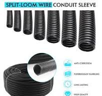 Split Cable Management Wire Loom Cord Covers for Automotive Harness  Wrapping Lot