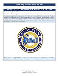 Middle Ridge Elementary School 2022-2023