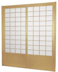 7 Ft Tall Zen Shoji Sliding Door Kit Natural Traditional Interior Doors In 2020 Shoji Sliding Doors Traditional Interior Doors Door Kits