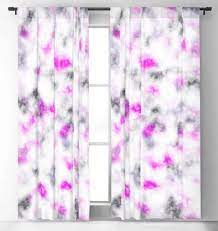 Pink Grey And White Soft Marble Pattern Blackout Curtain Marble Pattern Curtains Blackout Curtains