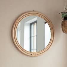 American art decor 40 handmade boho rattan sunburst wall mirror by american art decor, inc. Bamboo Mayfield Mirror Garden Trading