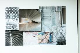 Concept Board For A Beach House Project At Insight School Of Interior Design In Hong Kong Home Projects Concept Board Design
