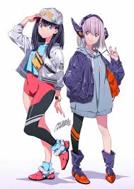Pin Oleh Cam Parker Di Ssss Gridman Gadis Animasi Ilustrasi Karakter Animasi