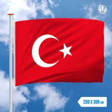 Turkije het land van mooie de mooie stranden, hoge bergen, geweldige baaien en een hele mooie natuur. Turkse Vlag Turkije Vlaggen 200x300cm Koop Je Voordelig Bij Vlaggenclub