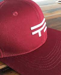 Anyone A Fan Of Deep Crimson Red Colors In Apparel Or Accessories 6 Panel Hat With White Front Embroidery Inside Woven Labels And Em Panel Hat Dad Caps Hats