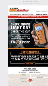 At the moment not all makes and years have a guide. Check Engine Light On Autozone Email Archive