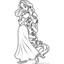 Most of them are about movies, tales, cartoons, games, and other fictional characters. Rapunzel Coloring Pages For Kids Download Rapunzel Printable Coloring Pages Coloringpages101 Com