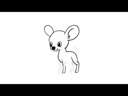 How To Draw Simple Cute Animals In Chibi Style Deer Youtube How to draw a labrador retriever.