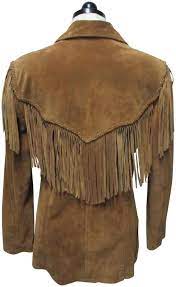 Brown Vintage Fringe Button Suede Coat Jacket Western Large Lg Blazer Size 14 L In 2021 Suede Coat Coats Jackets Vintage Fringe