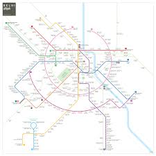 Map Pink Metro Line In Delhi The Ring One Is Now Complete The Map Now Looks Better Than Ever Delhi Metro Metro Map Subway Map Design