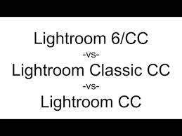 But with lightroom classic cc, you have all the desktop editing tools you need to bring out the best in your photographs. Lightroom 6 Cc Vs Lightroom Classic Cc Vs Lightroom Cc Golectures Online Lectures