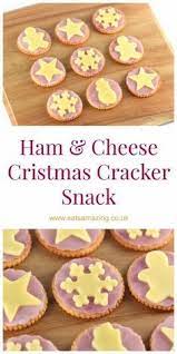 Ham Cheese Christmas Cracker Snack Recipe Christmas Party Food Christmas Snacks Fun Snacks For Kids