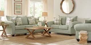 Lexie Sage 2 Pc Living Room Rooms To Go Coastal Decorating Living Room Furniture Living Room Leather