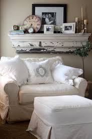 My Sweet Savannah Fishtail Cottage Love This Large Comfy Looking Sofa Chair And Ott Living Room Decor Country Country Living Room French Country Living Room