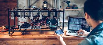 The system is setup using windows. A Step By Step Guide To Building Your Own Cryptomining Rig