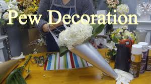Check spelling or type a new query. How To Make A Wedding Pew Decoration With Fresh Or Silk Flowers Youtube