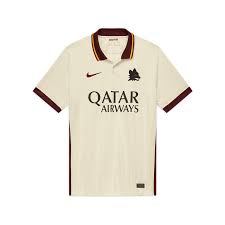 The main color of the jersey is red. Nike As Roma Kinder Auswarts Trikot 2020 21 Beige Dunkelrot Fussball Shop
