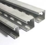 C Channel 41*52*2.0 mm Solar Steel Rail Solar Frames for Solar System  Mounting