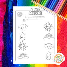 Santa coloring pages birthday coloring pages dog coloring page pokemon coloring pages alphabet coloring pages printable. Free Rainbow Matching Game Coloring Pages For Kids