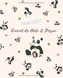 Mignon, bébé, panda, dessin animé. Panda Creatif Carnet De Note Et Dessin Kawaii Journal Mignon Cahier De Texte Croquis Doodle 110 Papier Blanc Regle Format A4 French Edition Journals Pfm Publishing 9781674970615 Amazon Com Books
