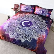 See more ideas about pillow shams, shams, european pillows. Bedding Details About Space Quilted Coverlet Pillow Shams Set Mystical Supernova Stars Print Home Garden