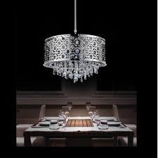 Sepviva 6 Light Led Cluster Cylinder Pendant Chrome Chandeliers Drum Chandelier Chandelier Lighting