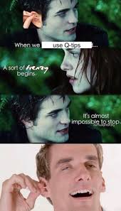 my bf bit me and said "now I'm like that guy you like from that book.  Edward Scissorhands. These are the hands of a killer, Bella" so here's a  visualization of that